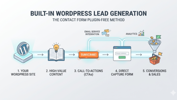 Generation Machine in WordPress Without Contact Form Plugins create a simple image for above